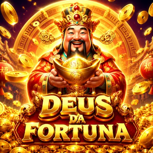Arte do slot Fortune Tiger com tigre dourado e símbolos de fortuna