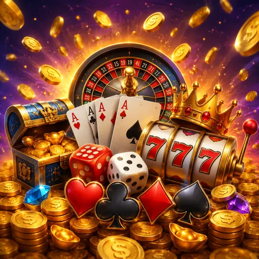 Celular exibindo jogo de cassino com interface dourada da 89Z Gold